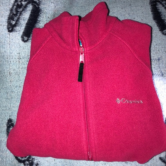 Columbia Sweaters - Pink Columbia Fleece